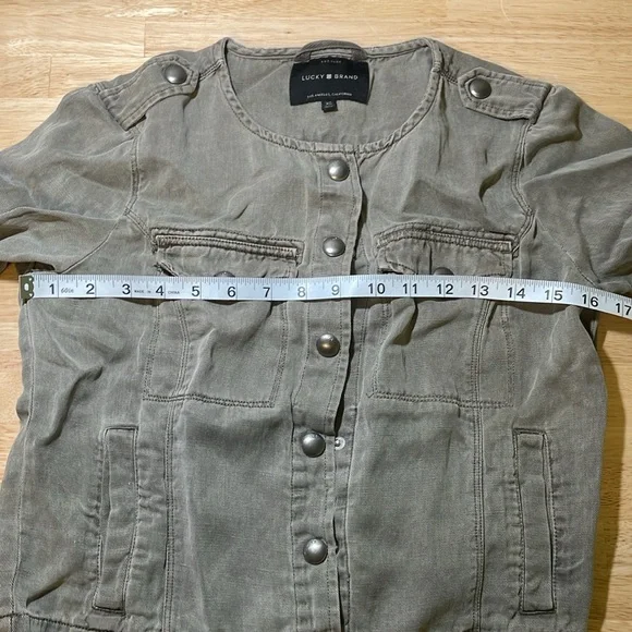 COPY - Lucky Brand Military Jacket Size XS - Picture 6 of 7
